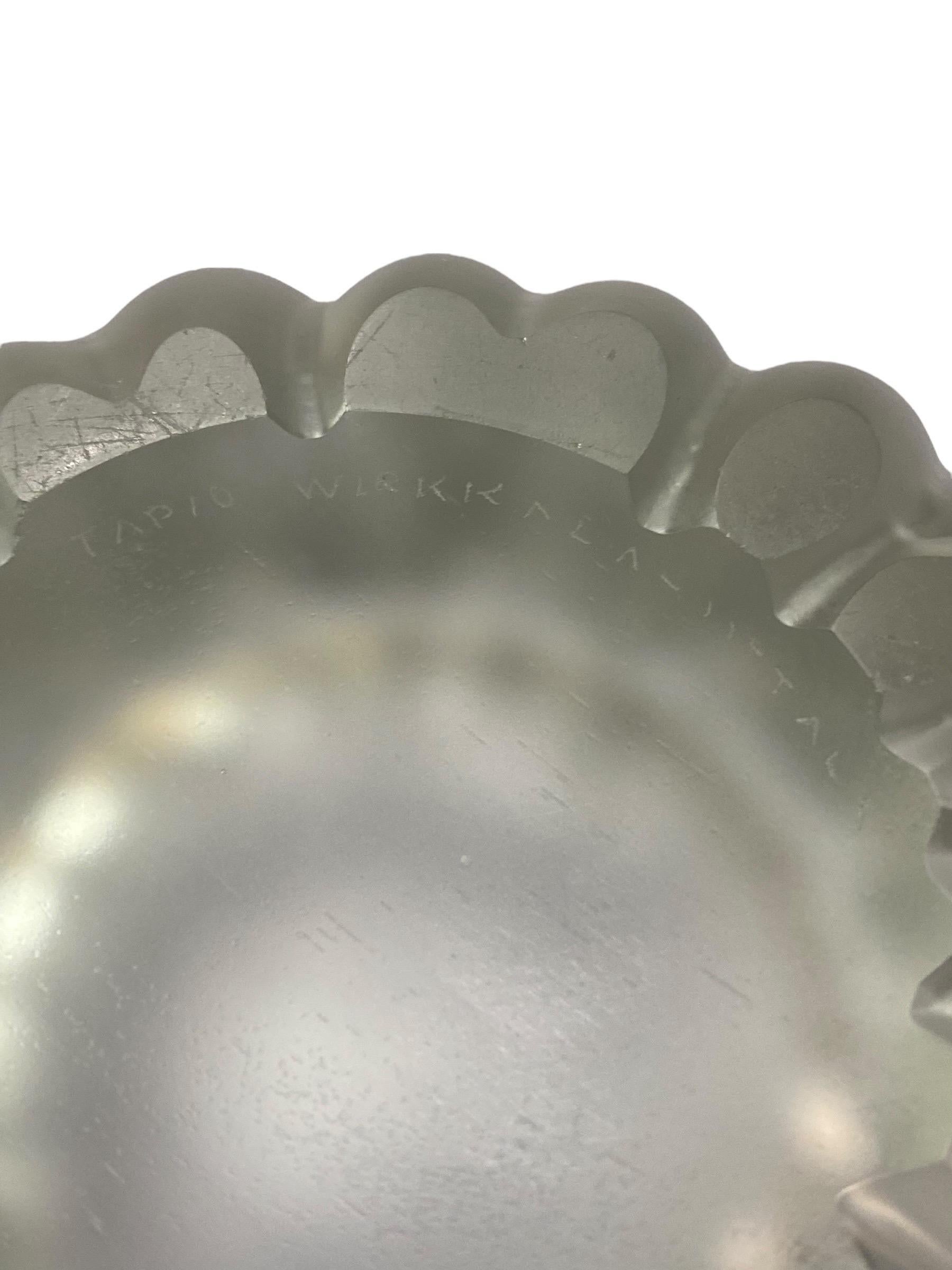Tapio Wirkkala Velvet Art Glass Vase 