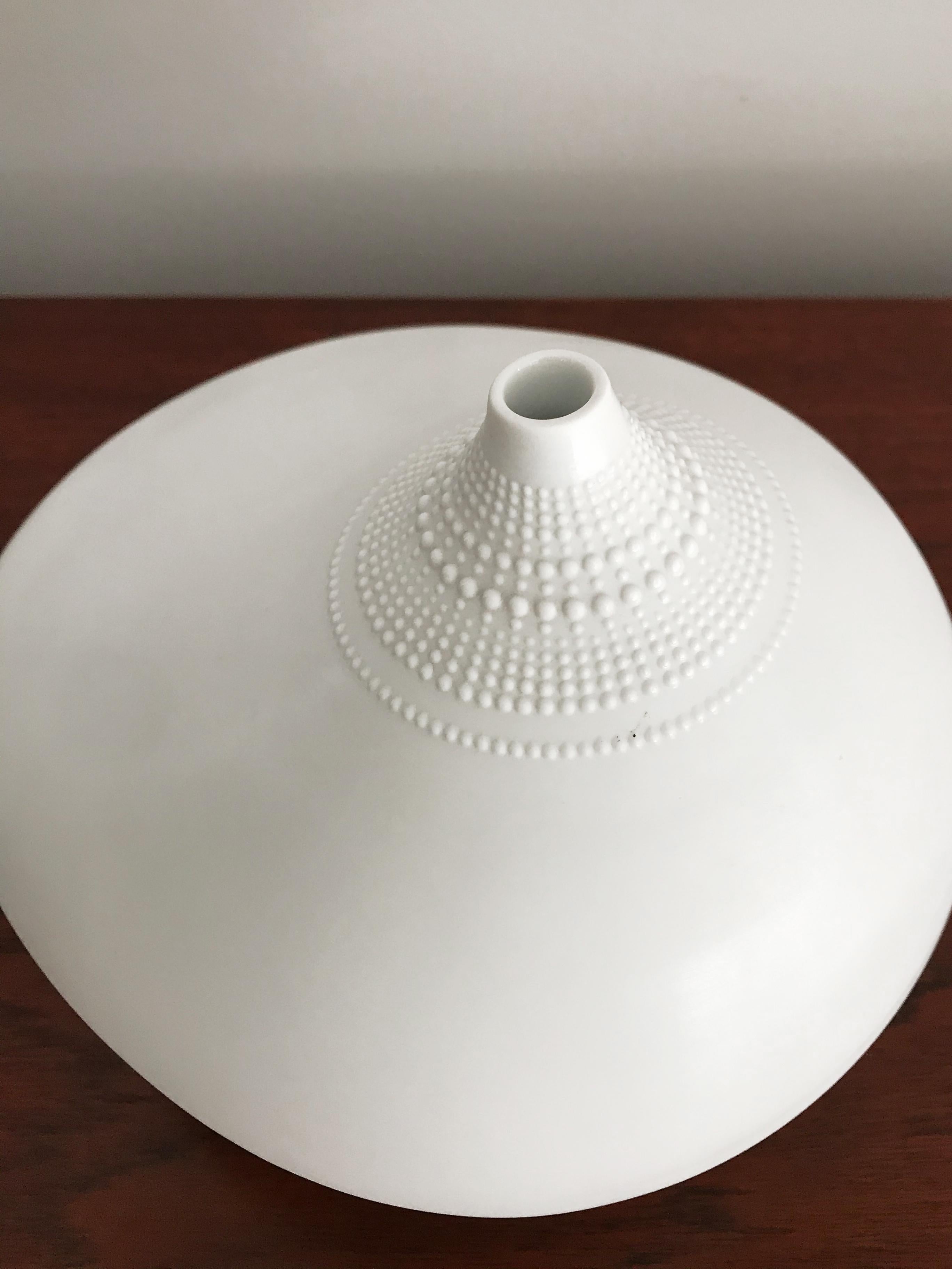 Modern Tapio Wirkkala White Porcelaine 