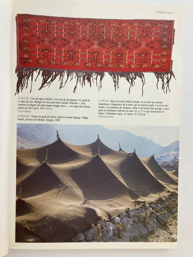 Tapis d'Orient French Text Book, Oriental Rugs by Jon Thompson For Sale