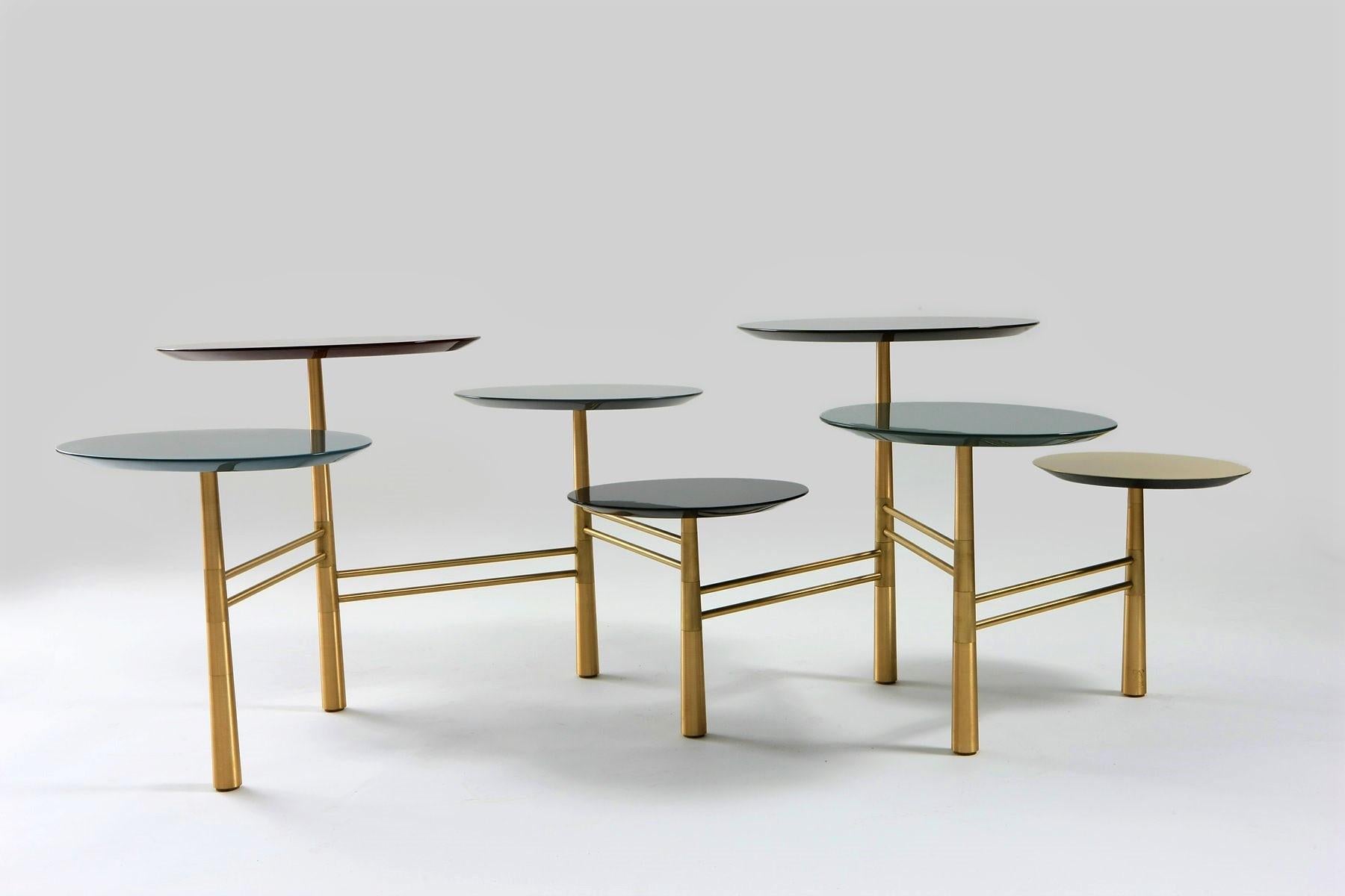 Libanese Tapis d'Orient Pebble Table di Nada Debs, Caffè contemporaneo in vendita