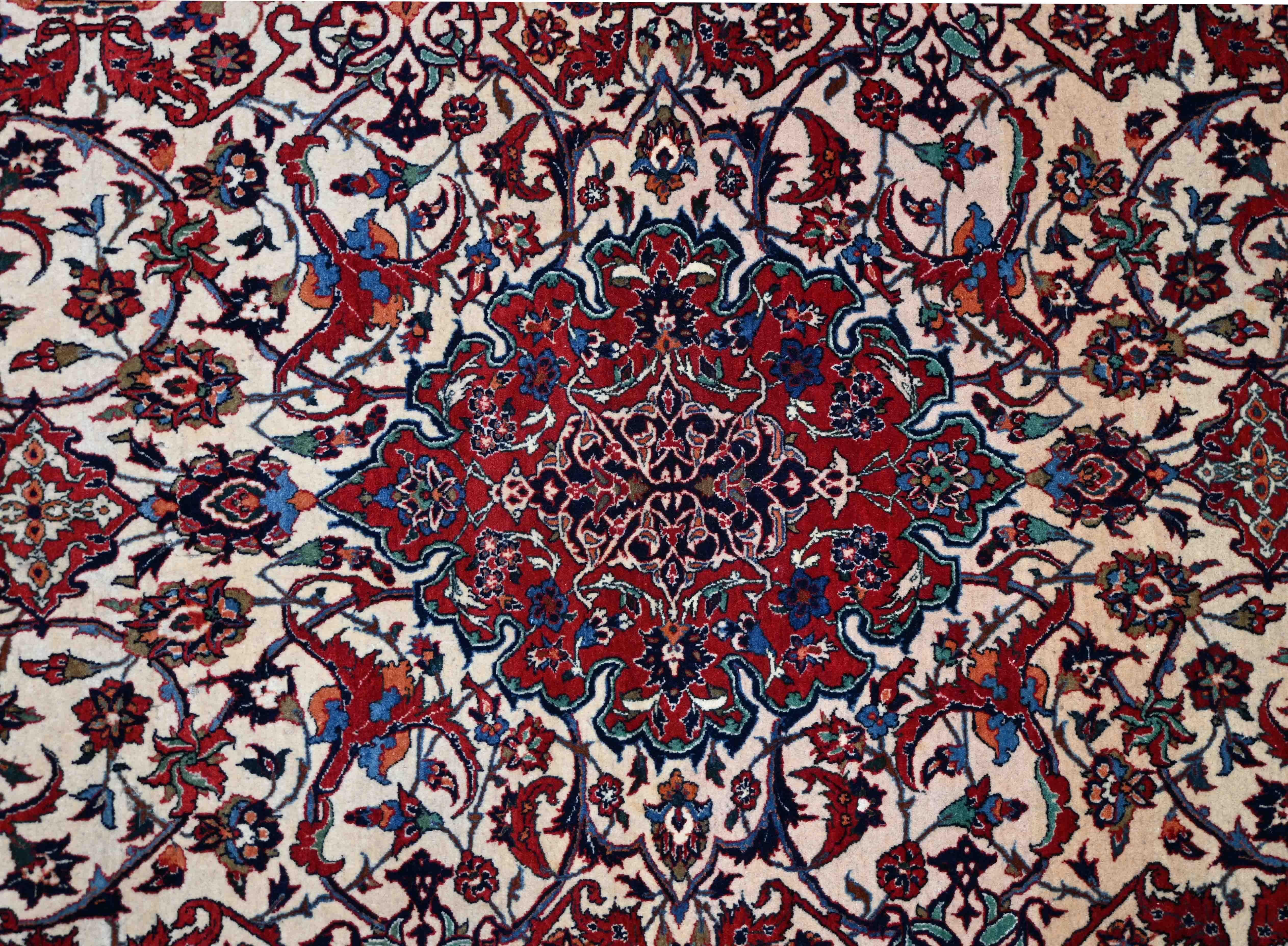 Tapis Extrement fin - Circa 1920 - 235x156 - N° 1601 principios del siglo XX en venta