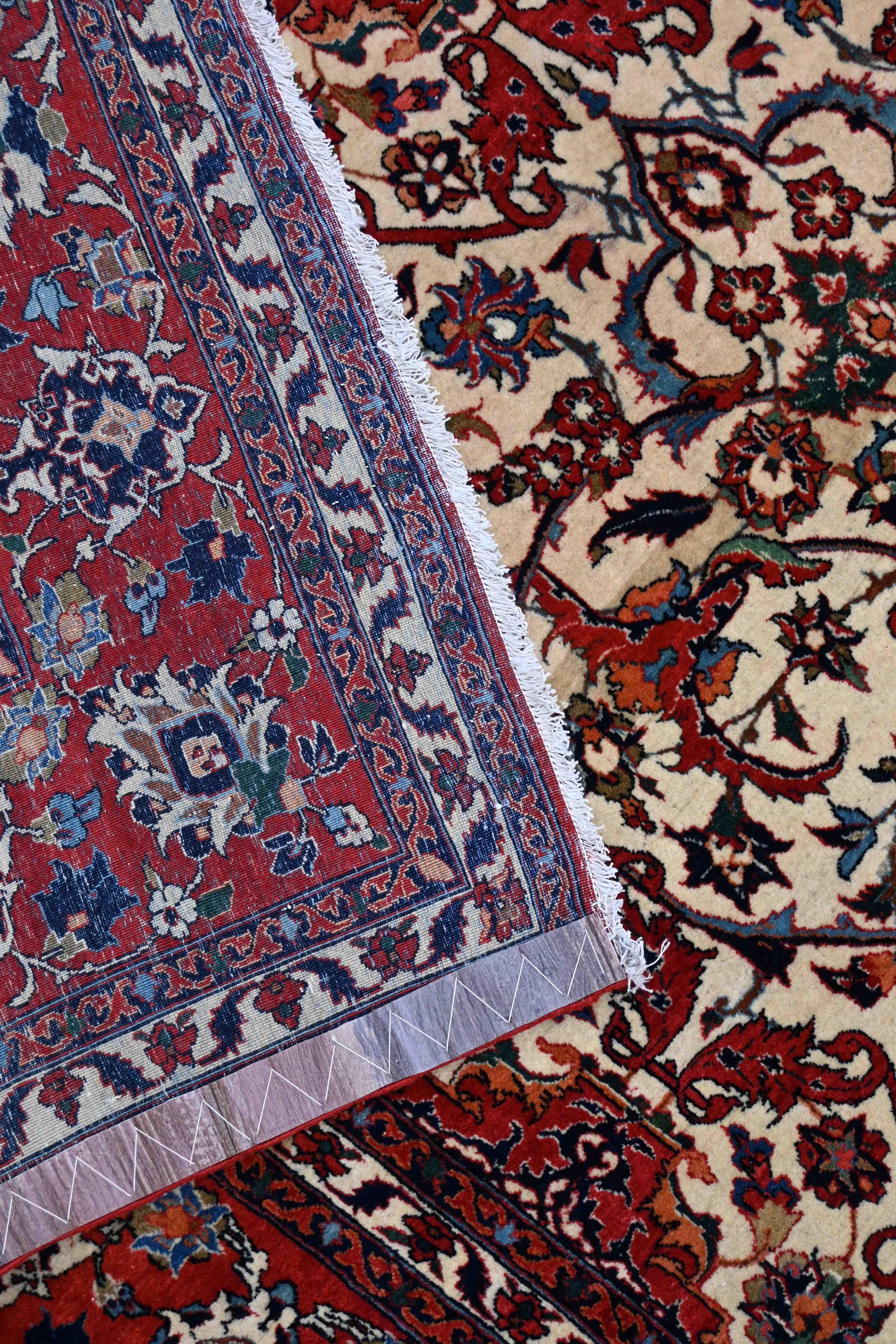 Tapis Extrement fin - Circa 1920 - 235x156 - N° 1601 en venta 1