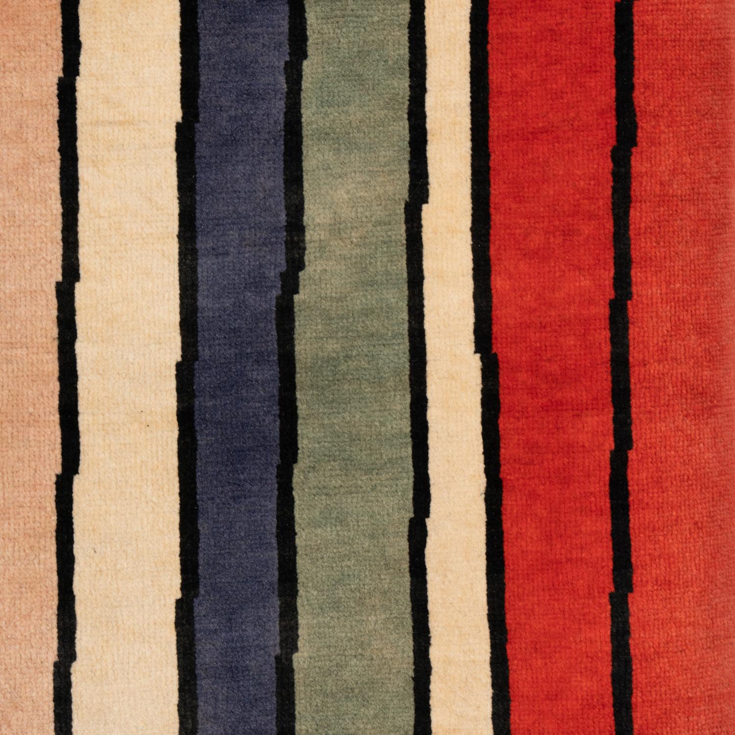 Tapis,	ou	tapisserie,	abstrait	et	en	laine.	Travail	contemporain. In Good Condition For Sale In Saint-Ouen, FR