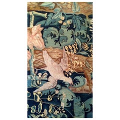 Tapestry 16th century Aubusson ( Feuilles de choux ) Flemish 