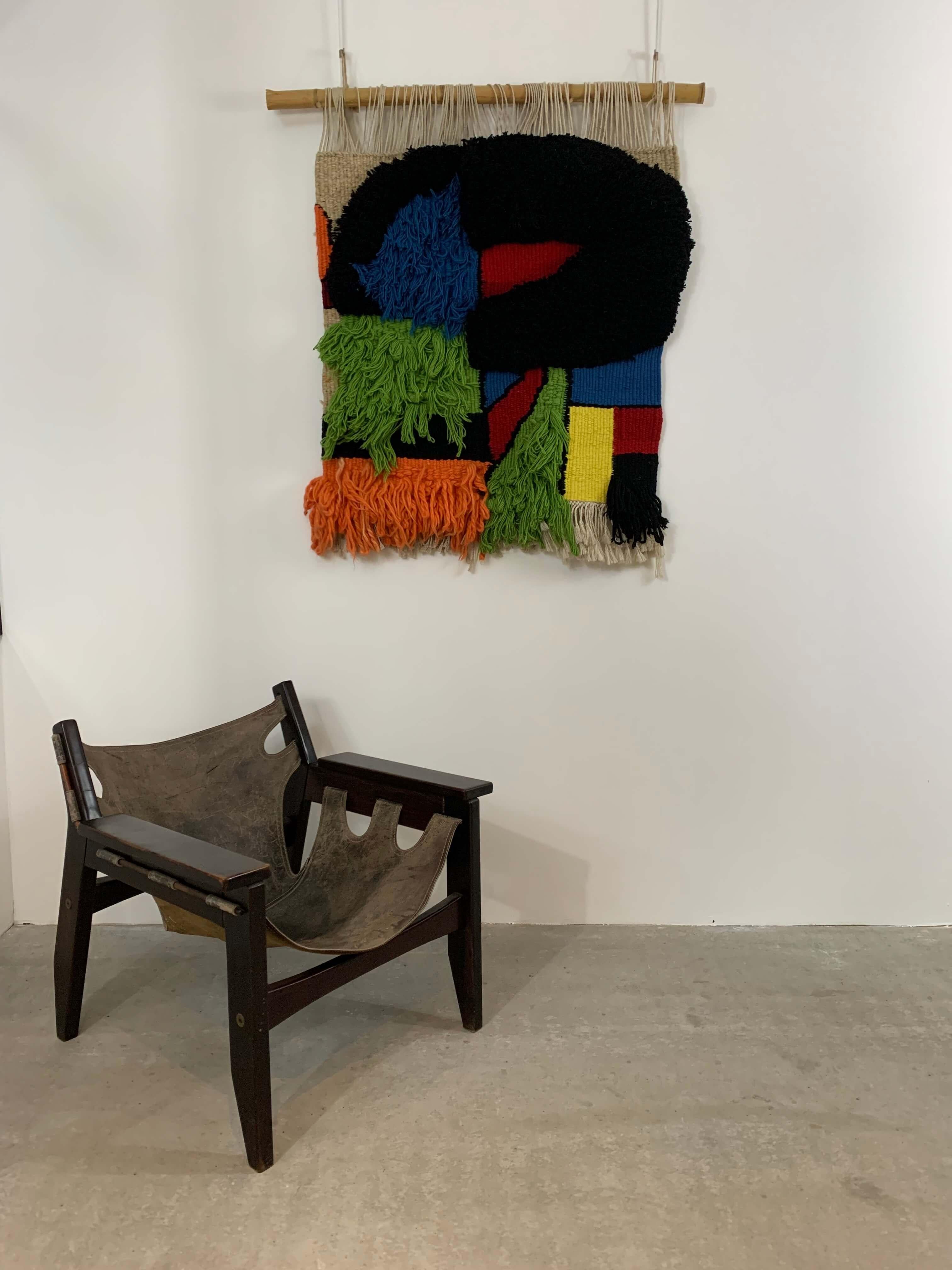 Tapisserie Murale-Stil Joan Miro, Joan Miro (Spanisch) im Angebot