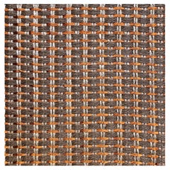 Umber / Natural Fiber and Copper Handcrafted Area Rug 2'11"x4'11" by Tapistelar
