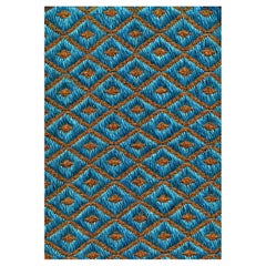 Aquamarine Natural Fiber /Copper Handcrafted Area Rug 3'11"x5'11" by Tapistelar