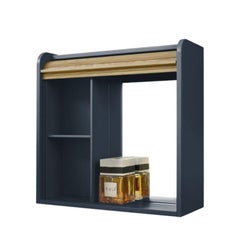 Tapparelle Hanging Unit, Blue / Gray by Colé Italia