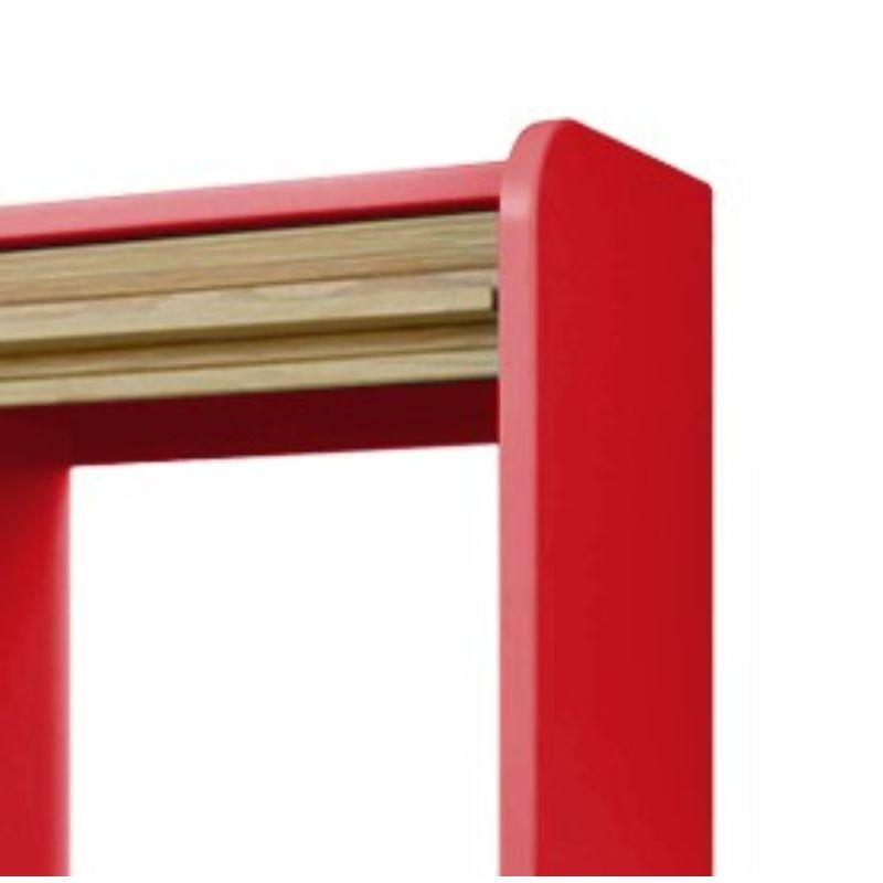 italien Meuble suspendu Tapparelle, rouge cerise par Colé Italia en vente