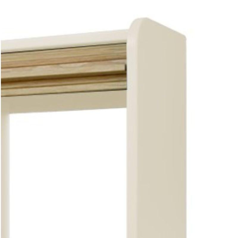Modern Tapparelle Hanging Unit, Sand White by Colé Italia For Sale