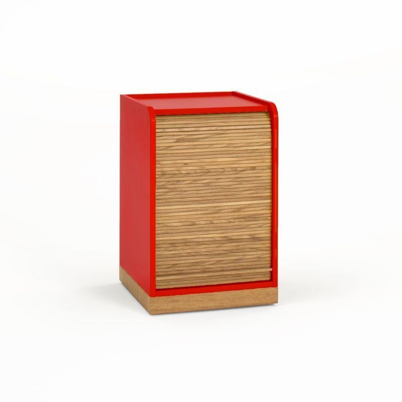 Tapparelle Medium Cabinet, Cherry Red by Colé Italia For Sale 5
