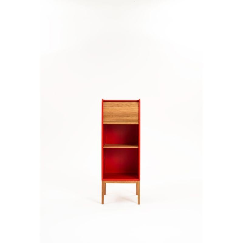 Other Tapparelle Medium Cabinet, Cherry Red by Colé Italia For Sale