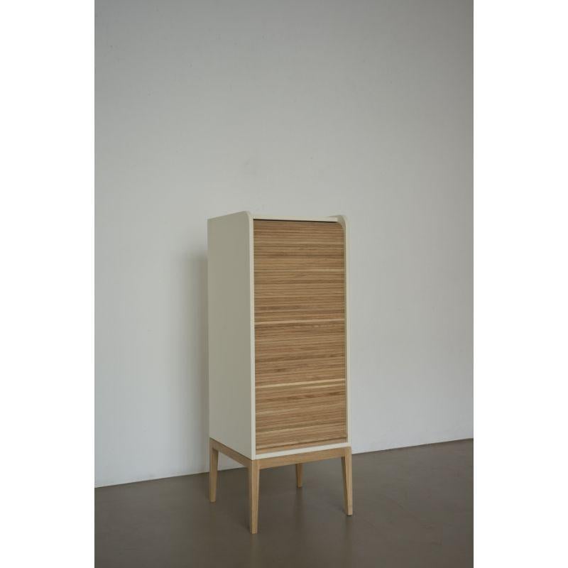 Other Tapparelle Medium Cabinet, Sand White by Colé Italia For Sale