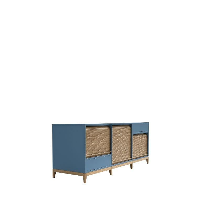 Other Tapparelle Sideboard, Azure by Colé Italia