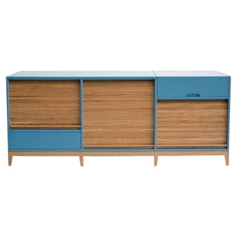 Tapparelle Sideboard, Azure by Colé Italia