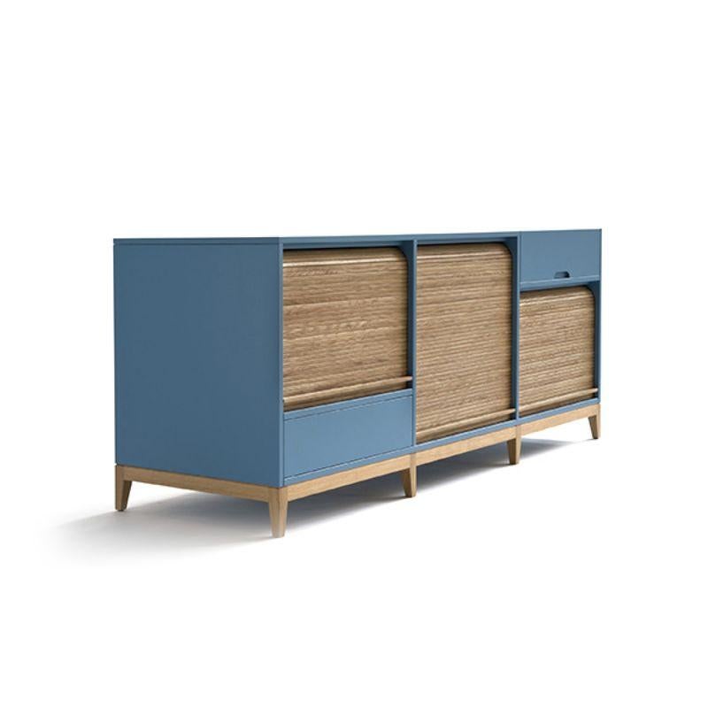 Tapparelle Sideboard, Sand White by Colé Italia In New Condition For Sale In Geneve, CH
