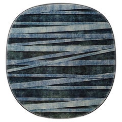 Tappeto a righe Design Contemporaneo Italiano von Deanna Comellini 190x200 cm