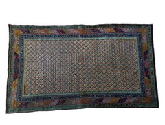 Handgeknüpfter Teppich aus reiner Wolle, Indien