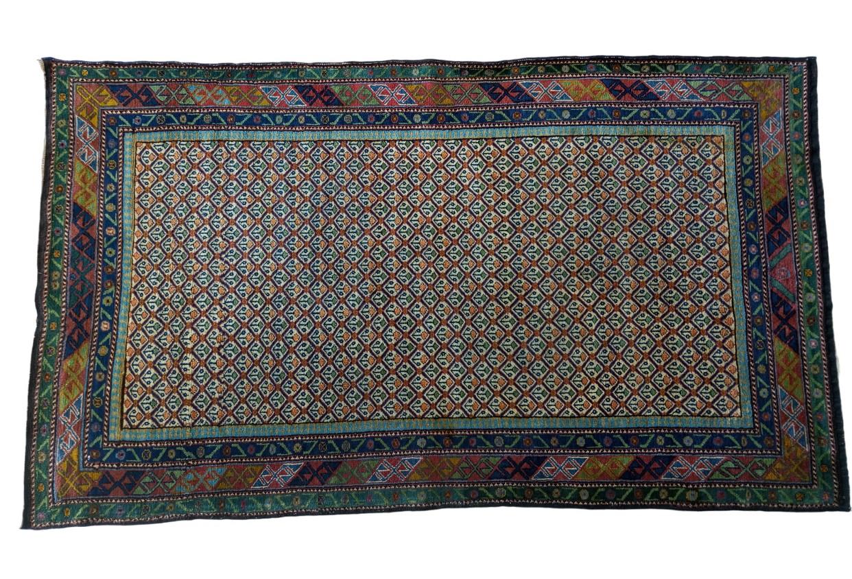 Alfombra de pura lana anudada a mano, India Indian en venta