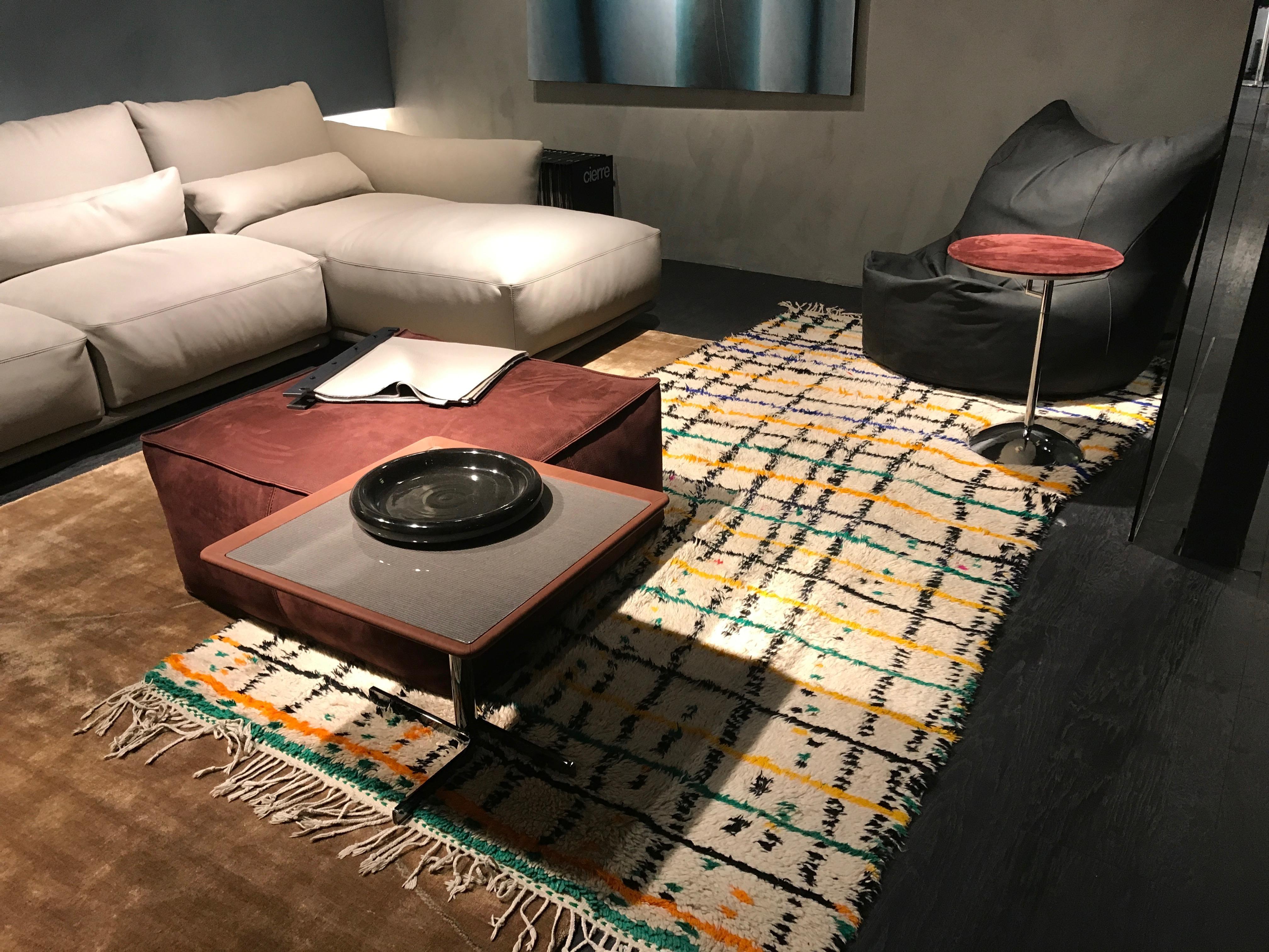 Tappeto Berbero Azilal Vintage,  in Lana Naturale - Anni'70, Marocco, 400x155 cm (Moroccan) im Angebot