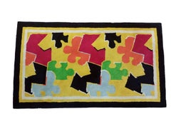 Carpet by Ian Spalding produced by Craigie Stockwell England 1980s