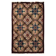 Cogolin carpet France 20th cent. Vintage hand-knotted wool