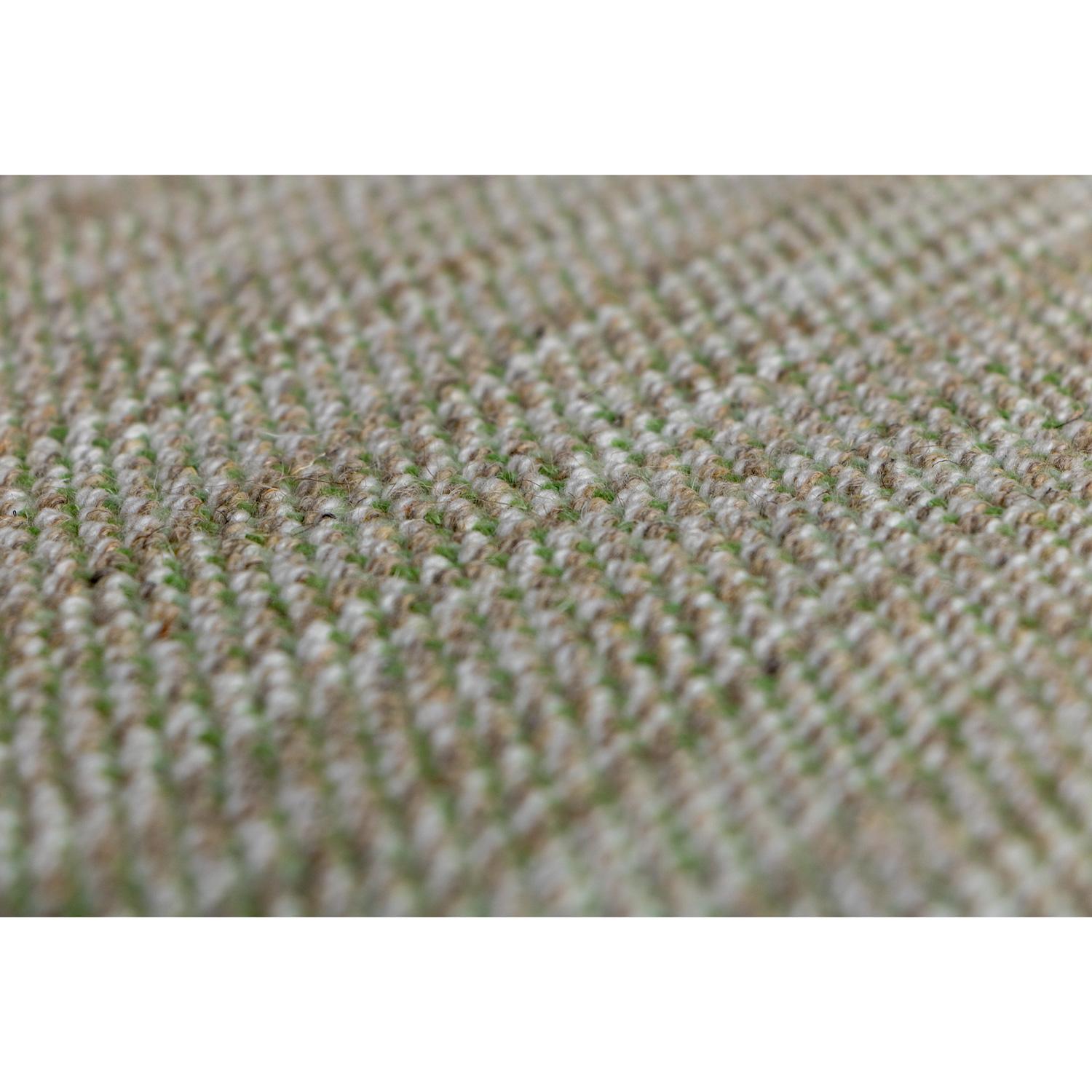 Tappeto Contemporaneo Righe Melange Beige Lana by Deanna Comellini 250x350 cm In New Condition For Sale In Bologna, IT