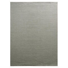 Tappeto Contemporaneo Righe Melange Beige Lana par Deanna Comellini 250x350 cm