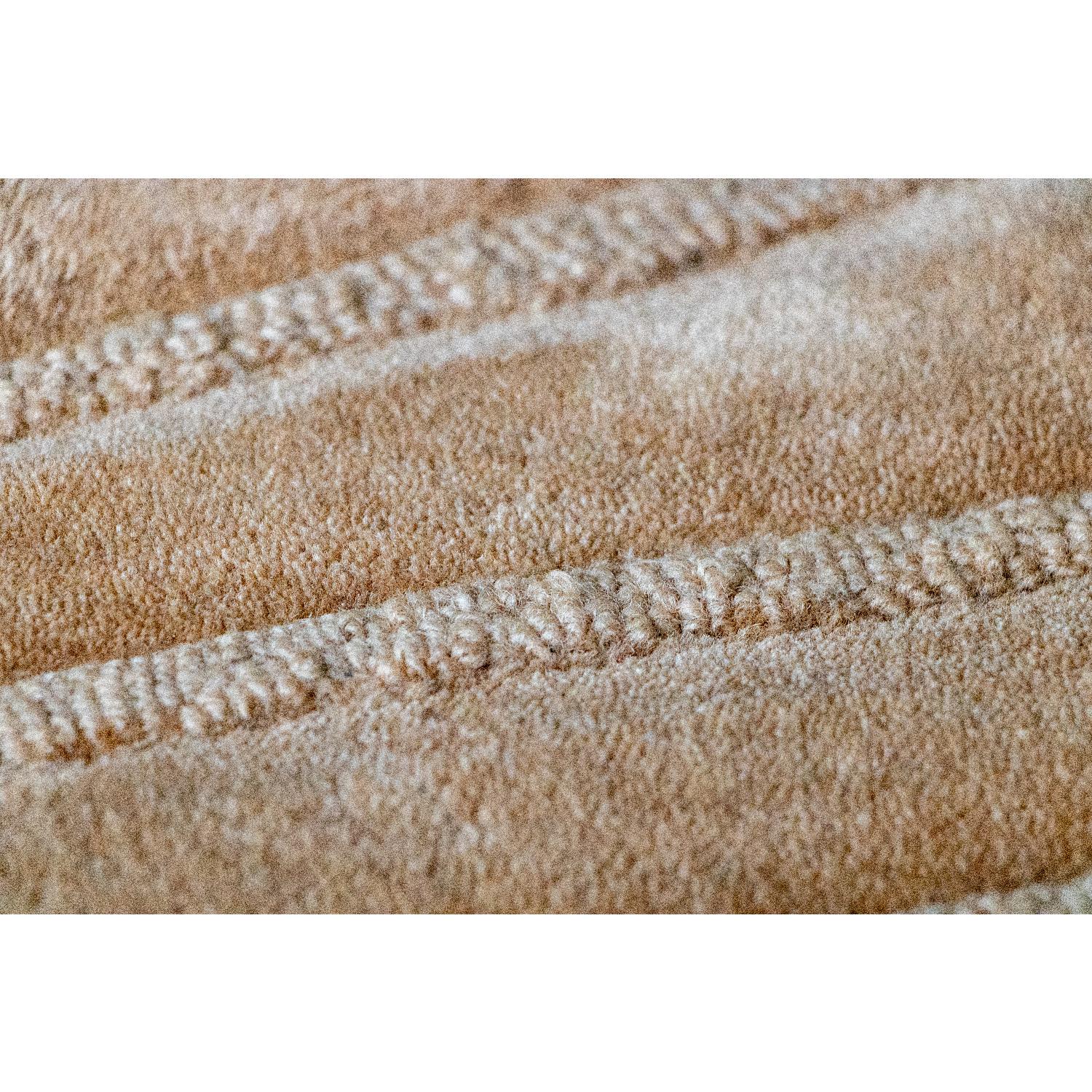 Tappeto Vertrag lana nylon rotondo sabbia organico von Deanna Comellini ø 240cm (Moderne) im Angebot