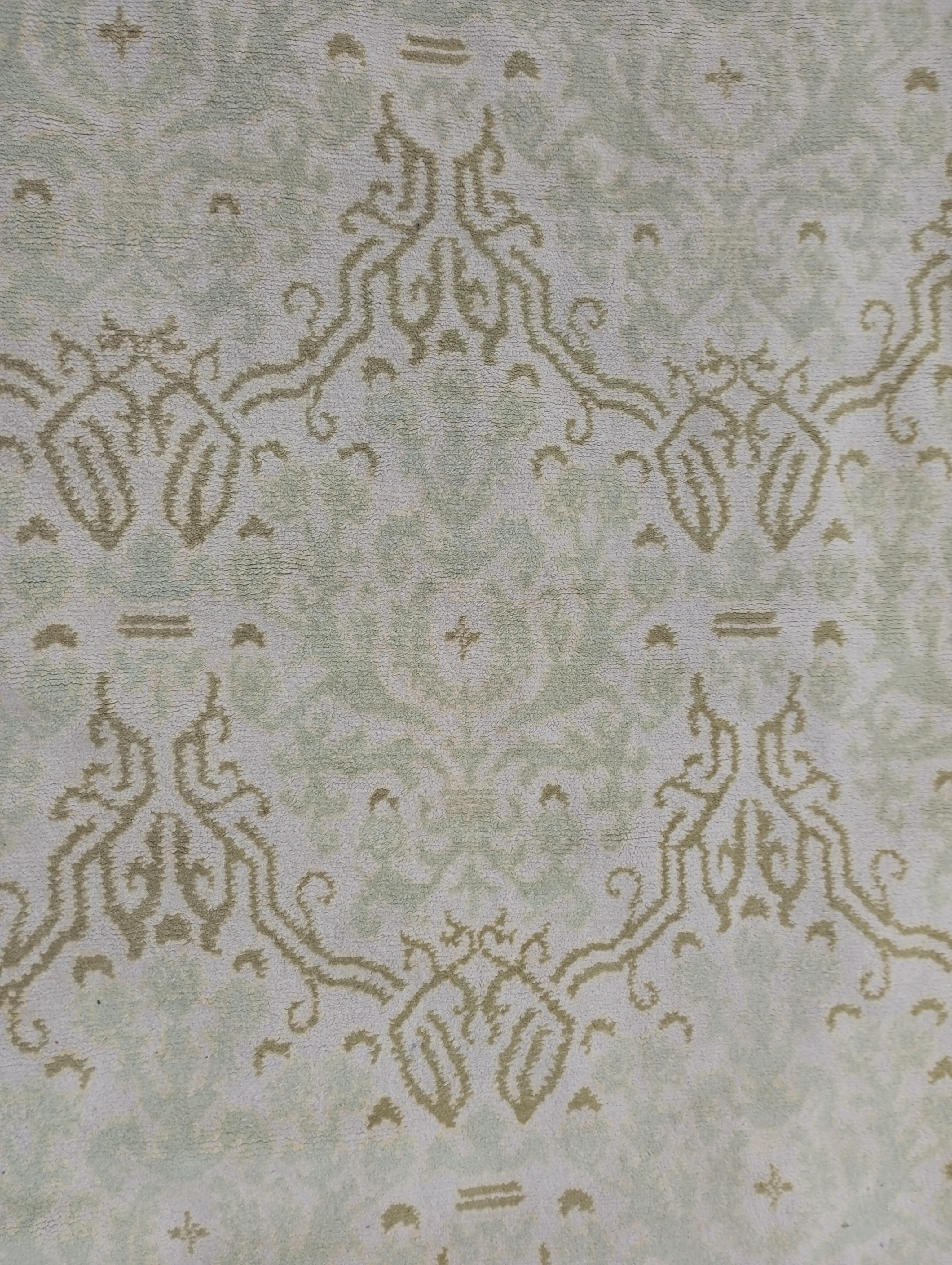 Tapis de Cuenca noué à la main, dimensions inhabituelles 555 x 180 cm. en vente 2