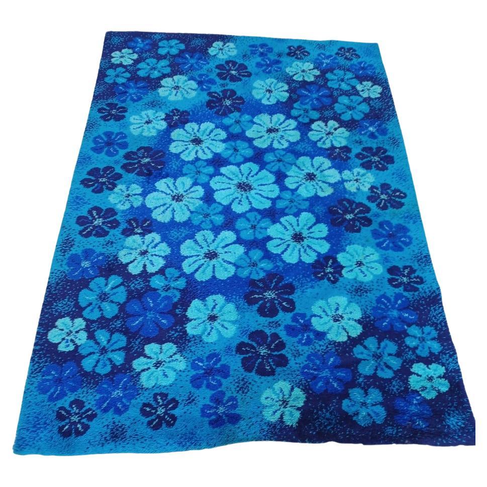 Danish wool rug from the 1970s
