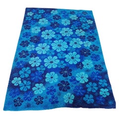 Danish wool rug from the 1970s