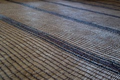 Moroccan Sahara Mauritanian Brown Handmade Tuareg Rug Mat Vintage Morocco