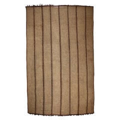 Tapis mauritanien, Vintage, 20ème siècle, Bois et cuir, Kilim, En stock