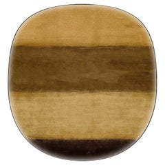 Tappeto Design Forma Organica Resistente Marrone by Deanna Comellini 380x395cm