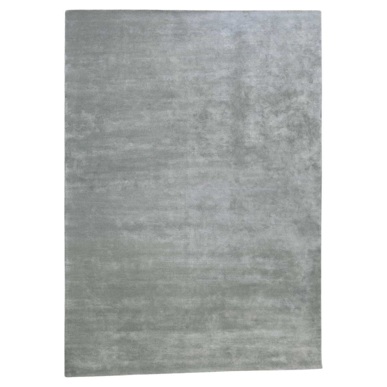 Tappeto design grigio bordo obliquo di Deanna Comellini in Stock 340x490cm in vendita