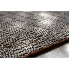 Carpet Design Iconic Chess 3D Brown Terra by Deanna Comellini 200x300 cm