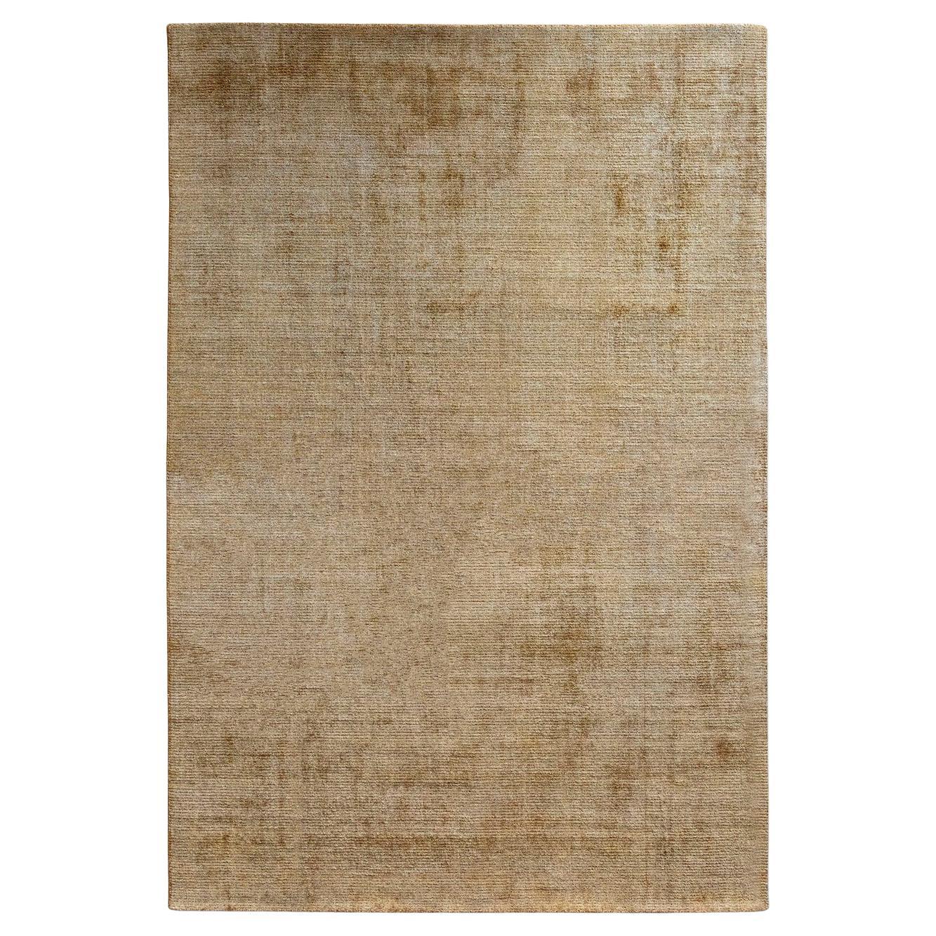 Tappeto design in lana e seta di bambù sostenibile by Deanna Comellini 200x300cm For Sale