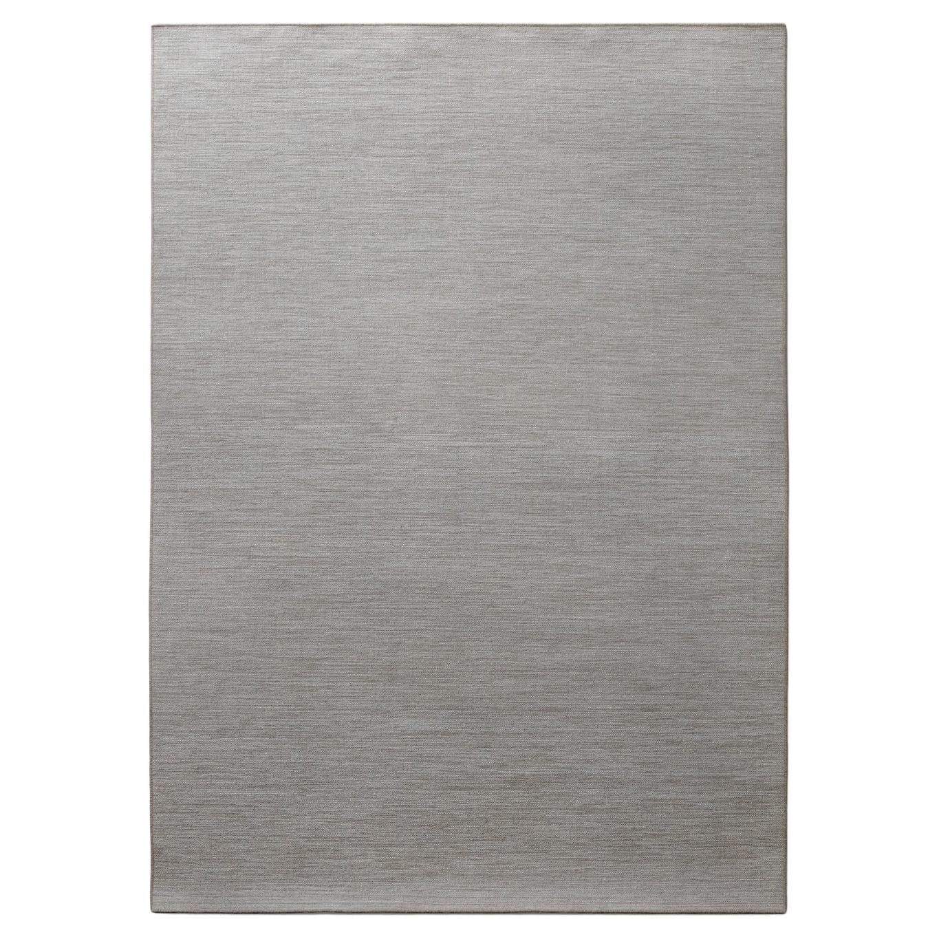 Tappeto diseño en lana melange beige resistente de Deanna Comellini 250x350cm