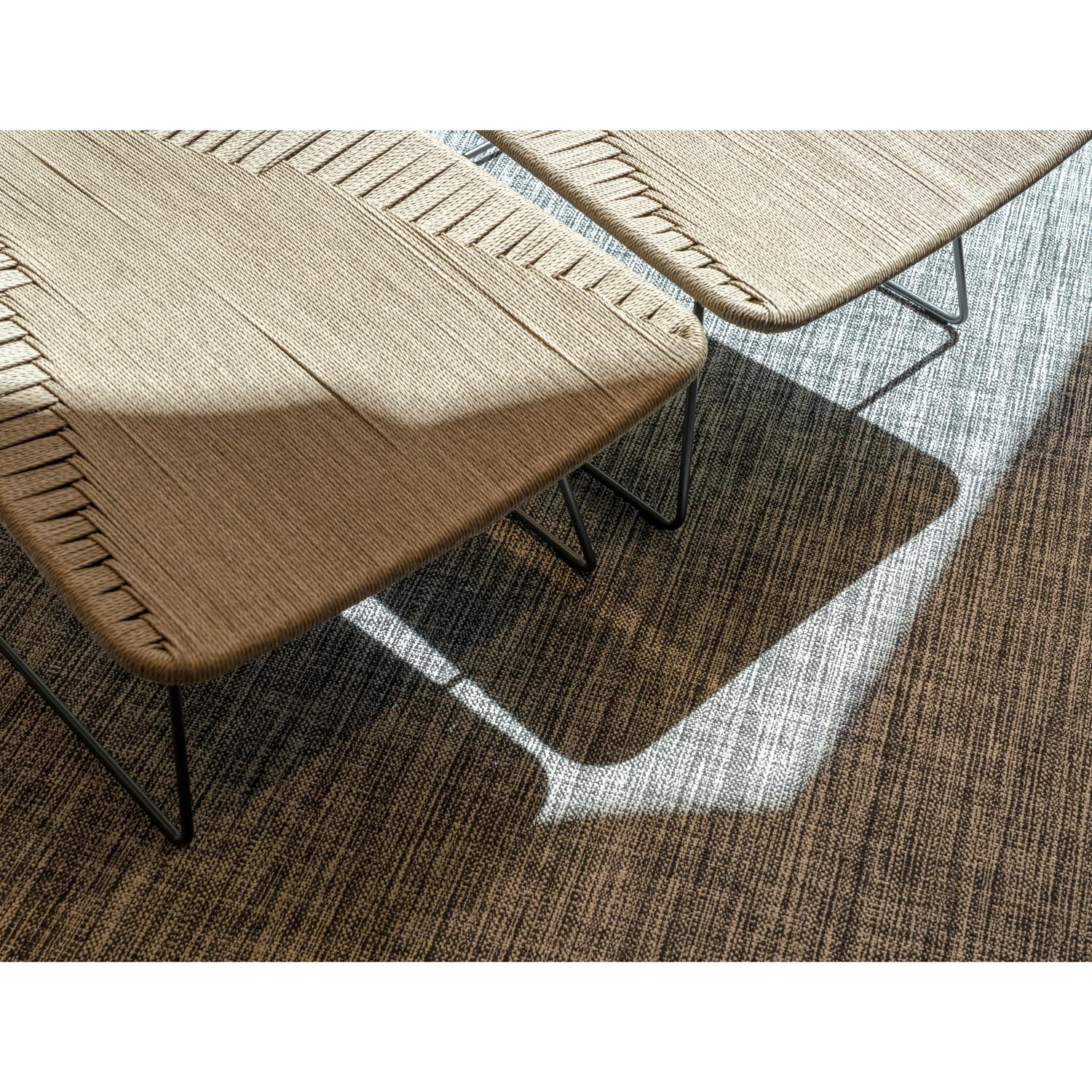 Tappeto diseño en lana melange nero resistente de Deanna Comellini 250x350cm en Nuevo estado para la venta en Bologna, IT
