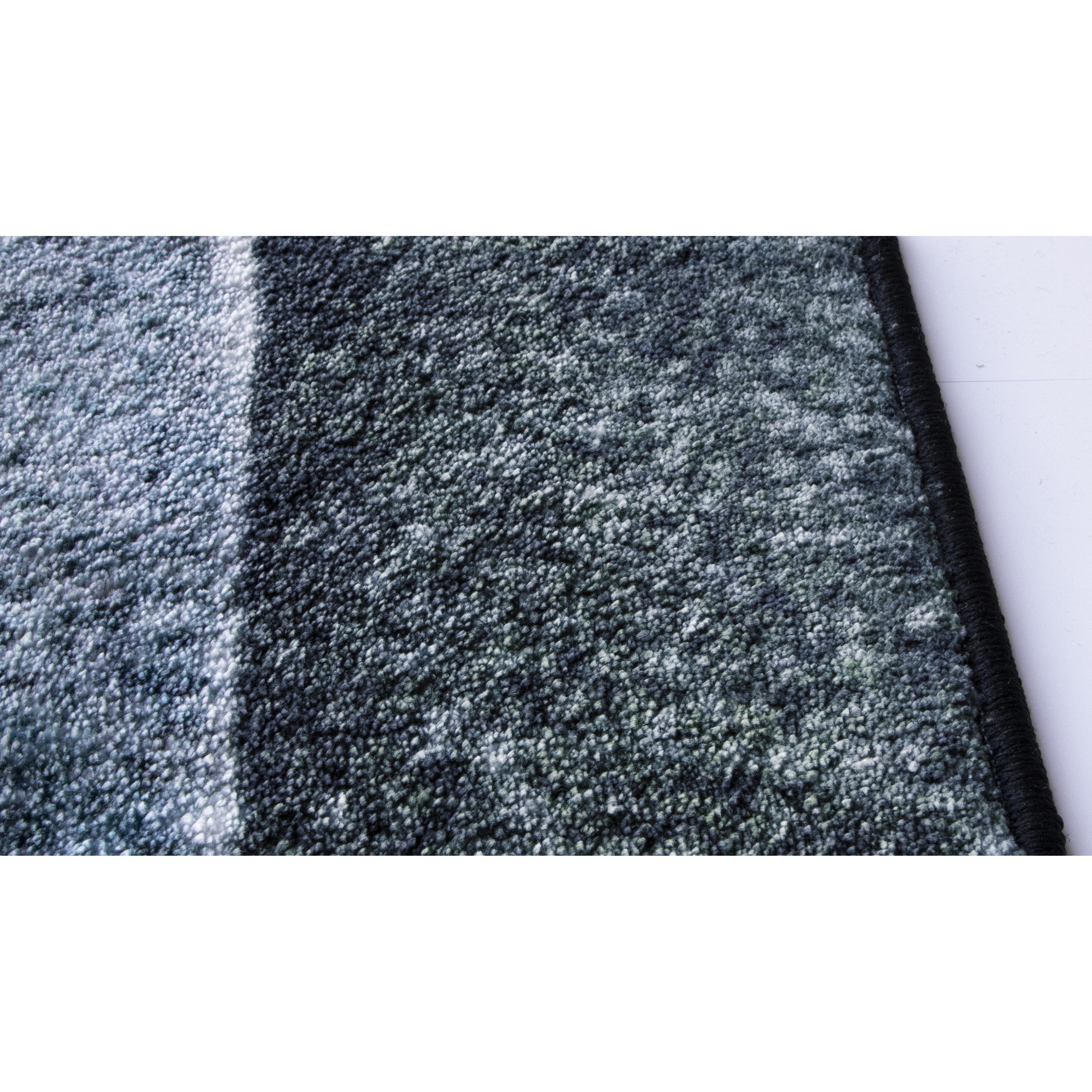 Woven Tappeto Design Italiano a righe in forma organica by Deanna Comellini 190x200 cm For Sale