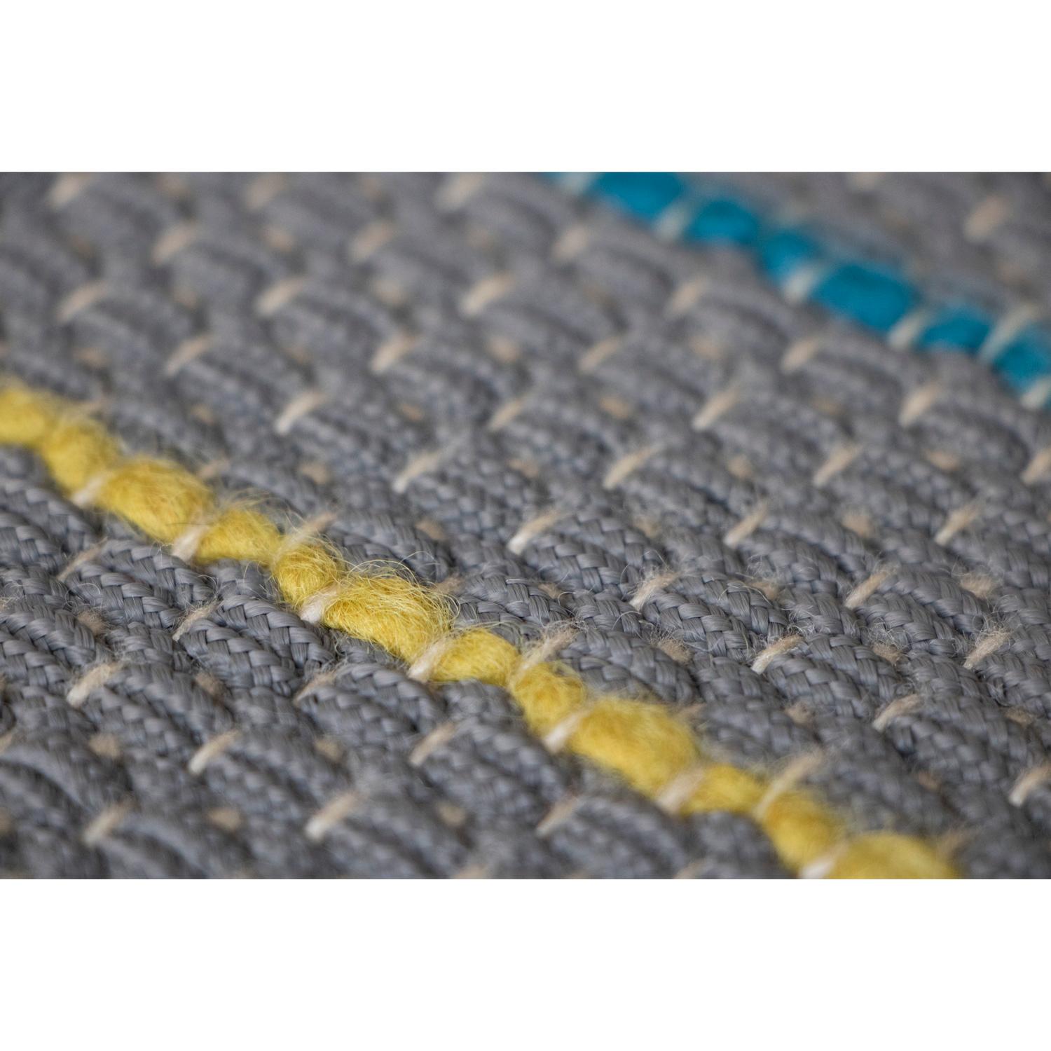 Tappeto Design Italiano Alto Artigianato Grigio de Deanna Comelllini 120x180 cm Tejido a mano en venta