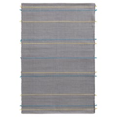 Tappeto Design Italiano Alto Artigianato Grigio by Deanna Comelllini 120x180 cm