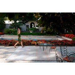 Tappeto Design italiano alto artigianato grigio di Deanna Comelllini 200x300cm