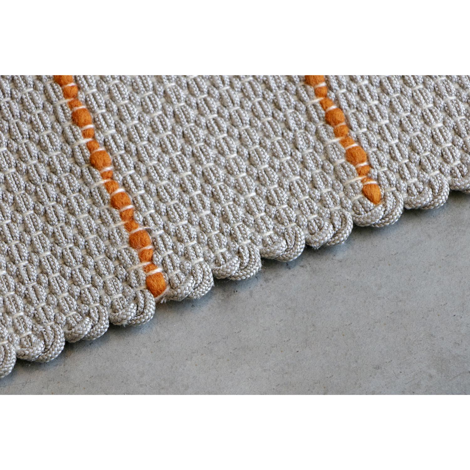 Modern Tappeto Design Italiano Alto Artigianato Grigio by Deanna Comelllini 300x330 cm For Sale