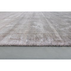 Tappeto design italiano ecru rosa tessuto a mano by Deanna Comellini 250x350cm