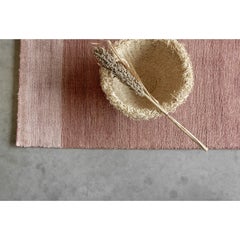 Tappeto Design Italiano Fibra Naturali Lino Rosa de Deanna Comellini 300x350 cm