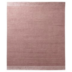 Tappeto Design Italiano Fibre Naturali Lino Rosa by Deanna Comellini 300x350 cm