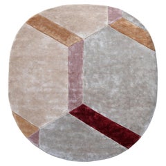 Tappeto Design Italiano Forma Organica Beige de Deanna Comellini 250x260 cm