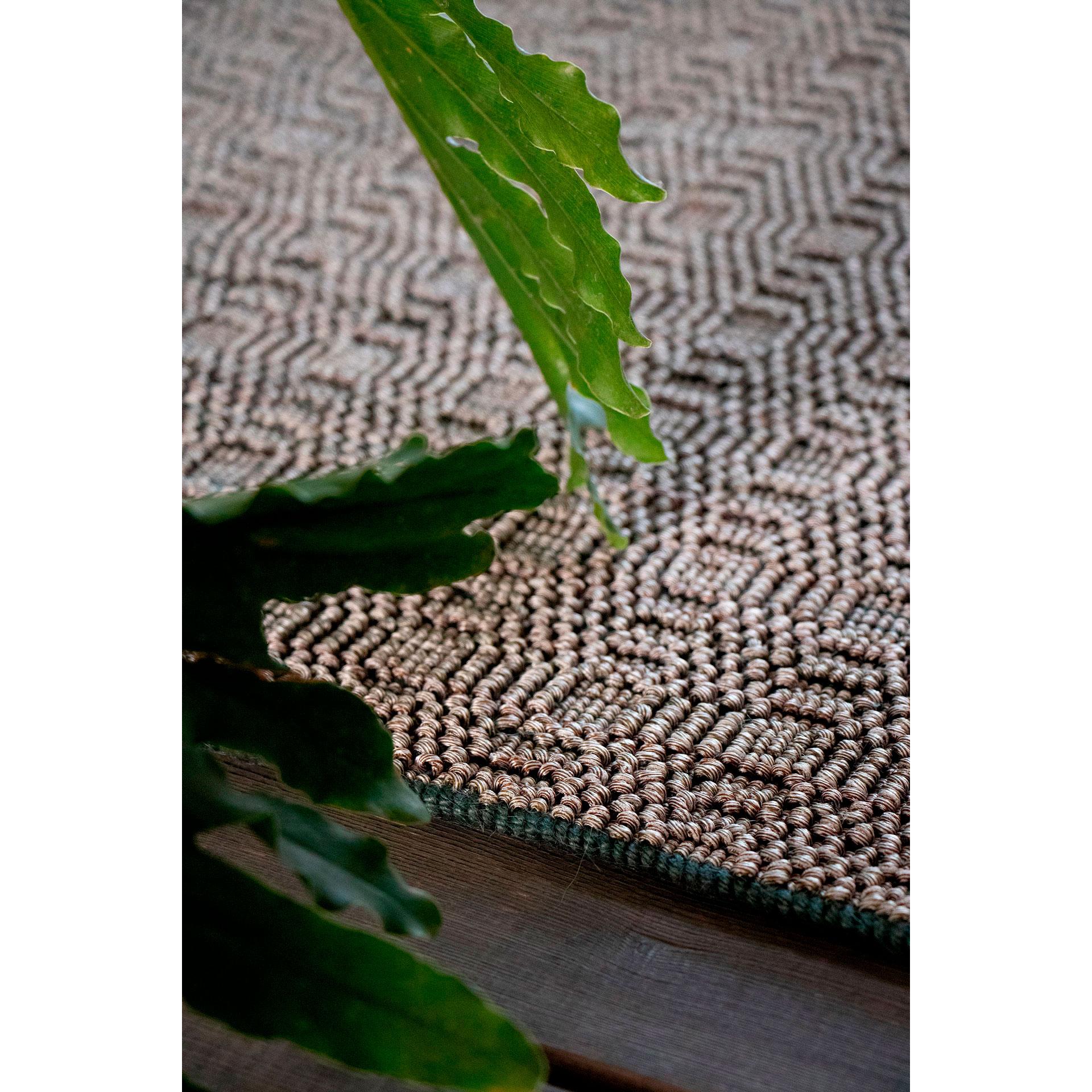 Moderno Tappeto design italiano grigio e verde di Deanna Comellini in Stock 200x300cm in vendita